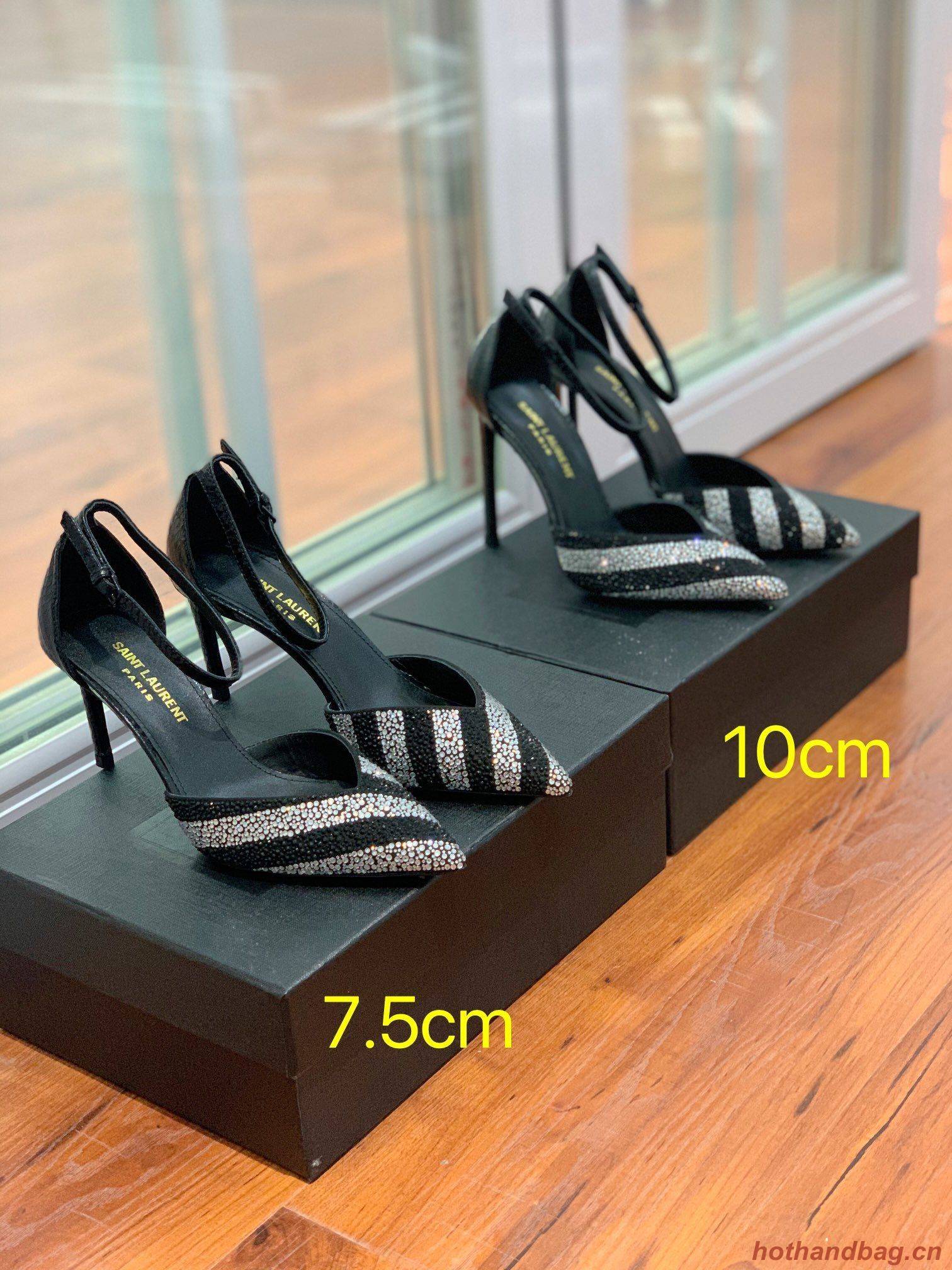 Yves saint Laurent shoes YSLX00002 Heel 7.5CM/10CM Yves saint Laurent shoes YSLX00002 Heel 7.5CM/10CM